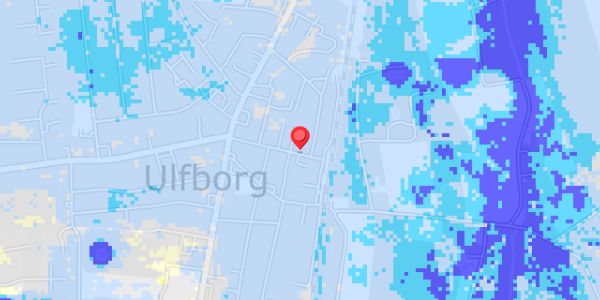 Grundvandsdybder på Bredgade 25