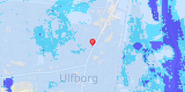 Grundvandsdybder på Holmegade 19