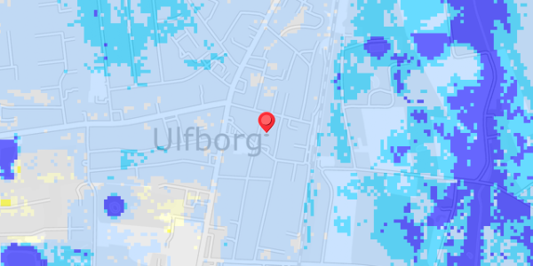 Grundvandsdybder på Ullsgade 5