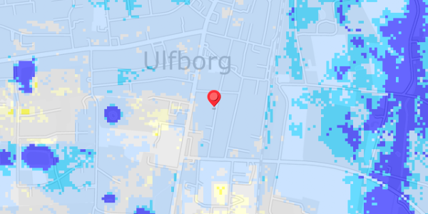 Grundvandsdybder på Ullsgade 16