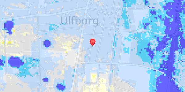 Grundvandsdybder på Ullsgade 25