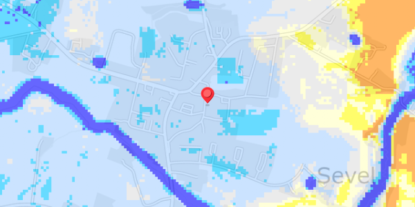 Grundvandsdybder på Adelvej 1A