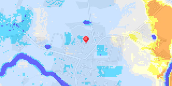 Grundvandsdybder på Halalle 7