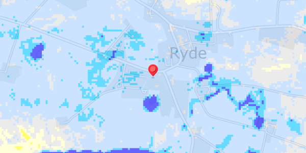 Grundvandsdybder på Rydbjergvej 3