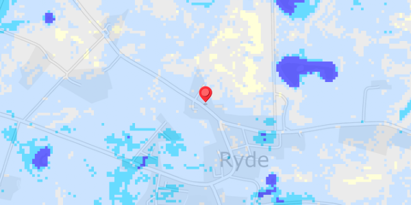 Grundvandsdybder på Rydevej 8
