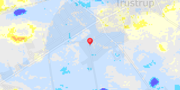 Grundvandsdybder på Petersborgvej 13