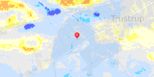 Grundvandsdybder på Vesterbro 8