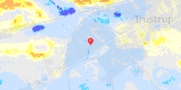 Grundvandsdybder på Vesterbro 12