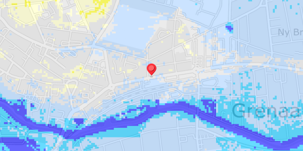 Grundvandsdybder på Østerbrogade 3