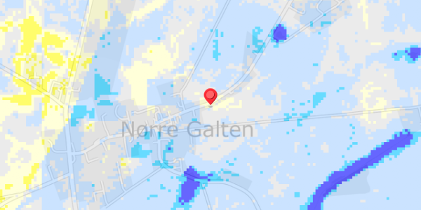 Grundvandsdybder på Erslevvej 44
