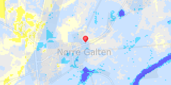 Grundvandsdybder på Erslevvej 49