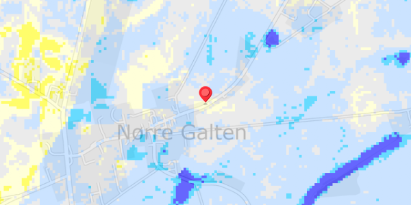 Grundvandsdybder på Erslevvej 53