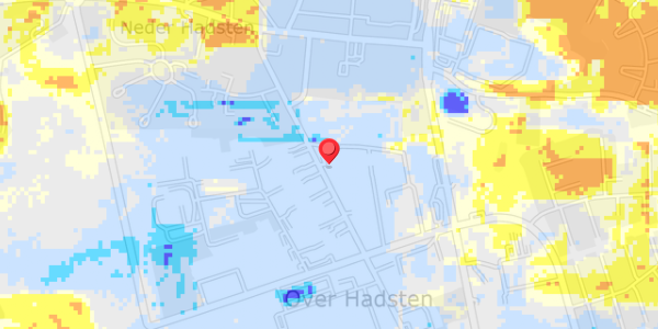 Grundvandsdybder på Over Hadstenvej 17