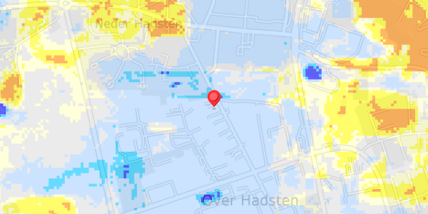 Grundvandsdybder på Over Hadstenvej 20