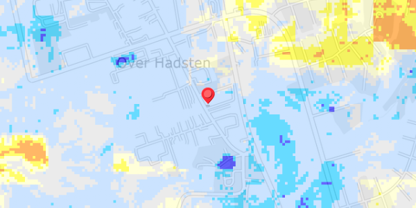Grundvandsdybder på Over Hadstenvej 25