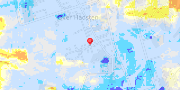 Grundvandsdybder på Over Hadstenvej 52