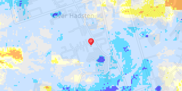 Grundvandsdybder på Over Hadstenvej 86