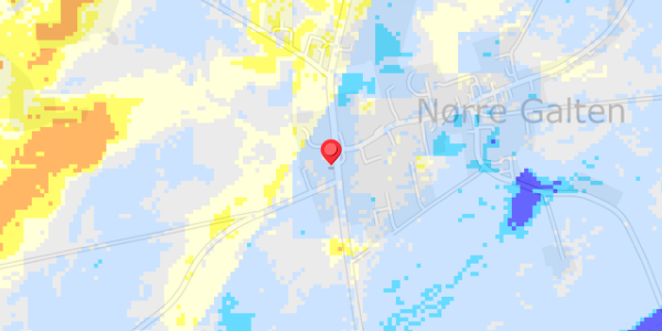 Grundvandsdybder på Randersvej 49
