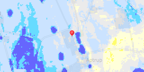 Grundvandsdybder på Aptrupvej 83