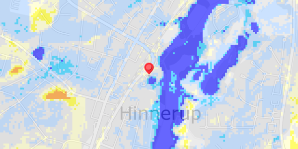 Grundvandsdybder på Åhusene 4