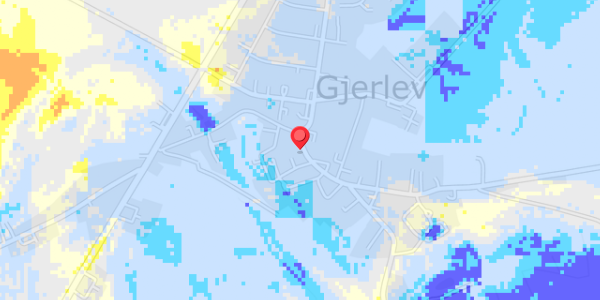 Grundvandsdybder på Akseltorv 1
