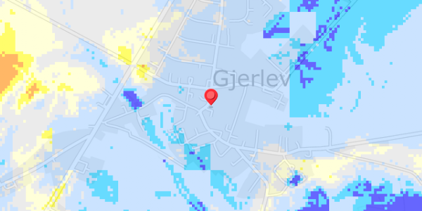 Grundvandsdybder på Akseltorv 6