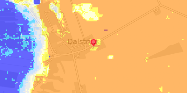 Grundvandsdybder på Dalstrupvej 7