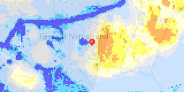 Grundvandsdybder på Fridavej 18