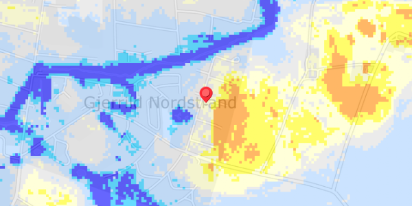 Grundvandsdybder på Fridavej 34