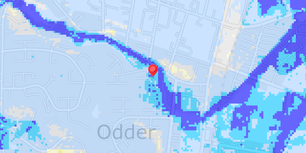 Grundvandsdybder på Aahaven 1