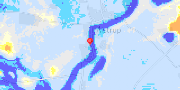 Grundvandsdybder på Aalstrupvej 42