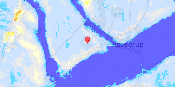 Grundvandsdybder på Assedrupvej 8