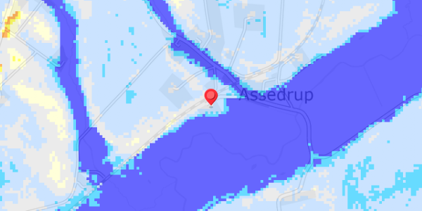 Grundvandsdybder på Assedrupvej 22