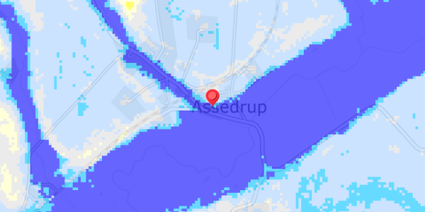 Grundvandsdybder på Assedrupvej 35