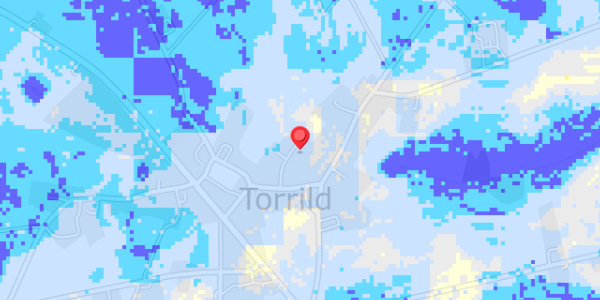 Grundvandsdybder på Bygaden 13H