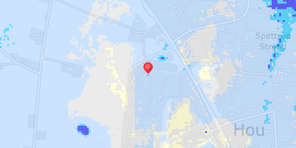Grundvandsdybder på Espelunden 7