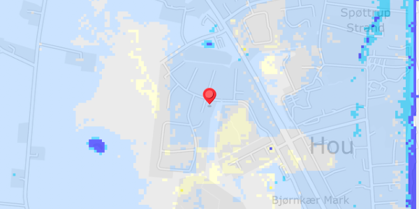 Grundvandsdybder på Espelunden 38