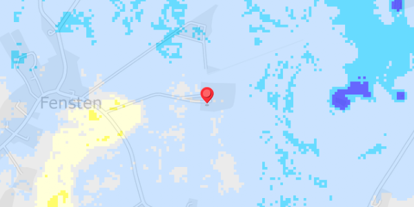 Grundvandsdybder på Fenstenvej 16