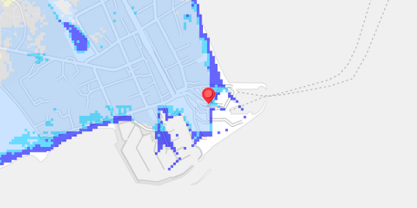 Grundvandsdybder på Havnegade 4