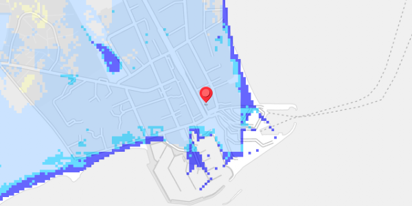 Grundvandsdybder på Havnegade 10