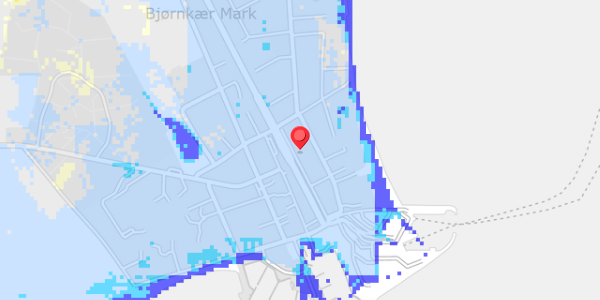 Grundvandsdybder på Havnegade 34