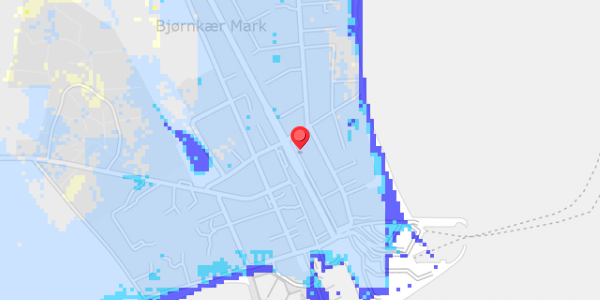 Grundvandsdybder på Havnegade 40