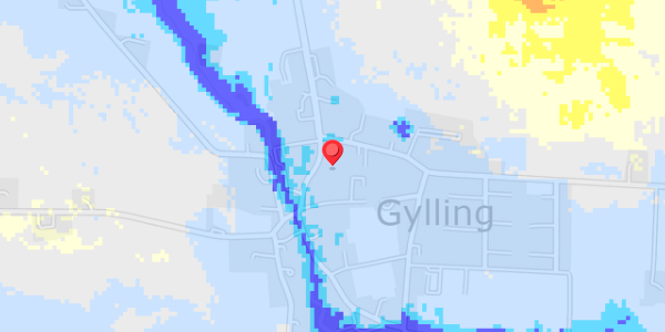 Grundvandsdybder på Hovedgaden 12