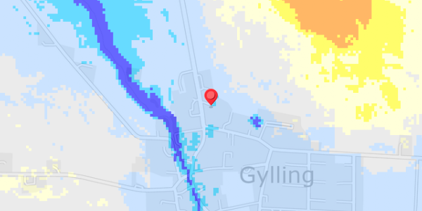 Grundvandsdybder på Hovedgaden 26