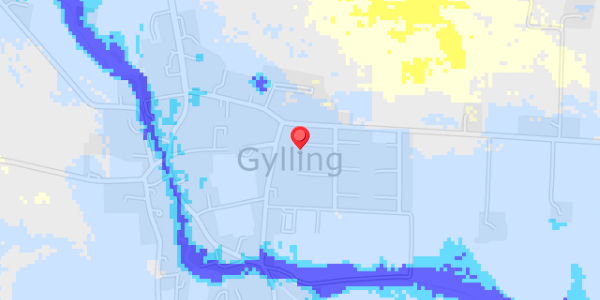 Grundvandsdybder på Karen Jeppesgade 8