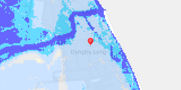 Grundvandsdybder på Kystagervej 1