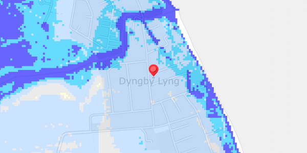 Grundvandsdybder på Kystagervej 4