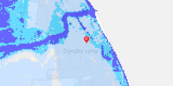 Grundvandsdybder på Kystagervej 5