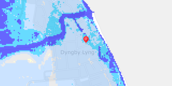 Grundvandsdybder på Kystagervej 7A