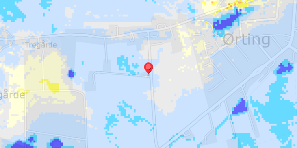 Grundvandsdybder på Langager 8
